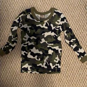Boys camo thermal